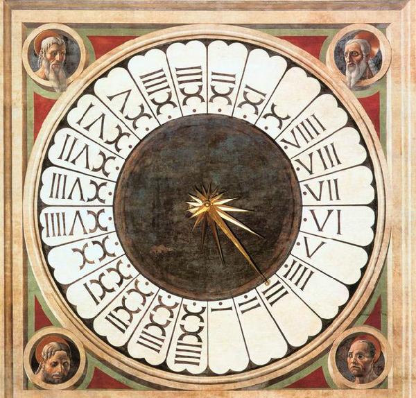  Clock with Heads of Prophets